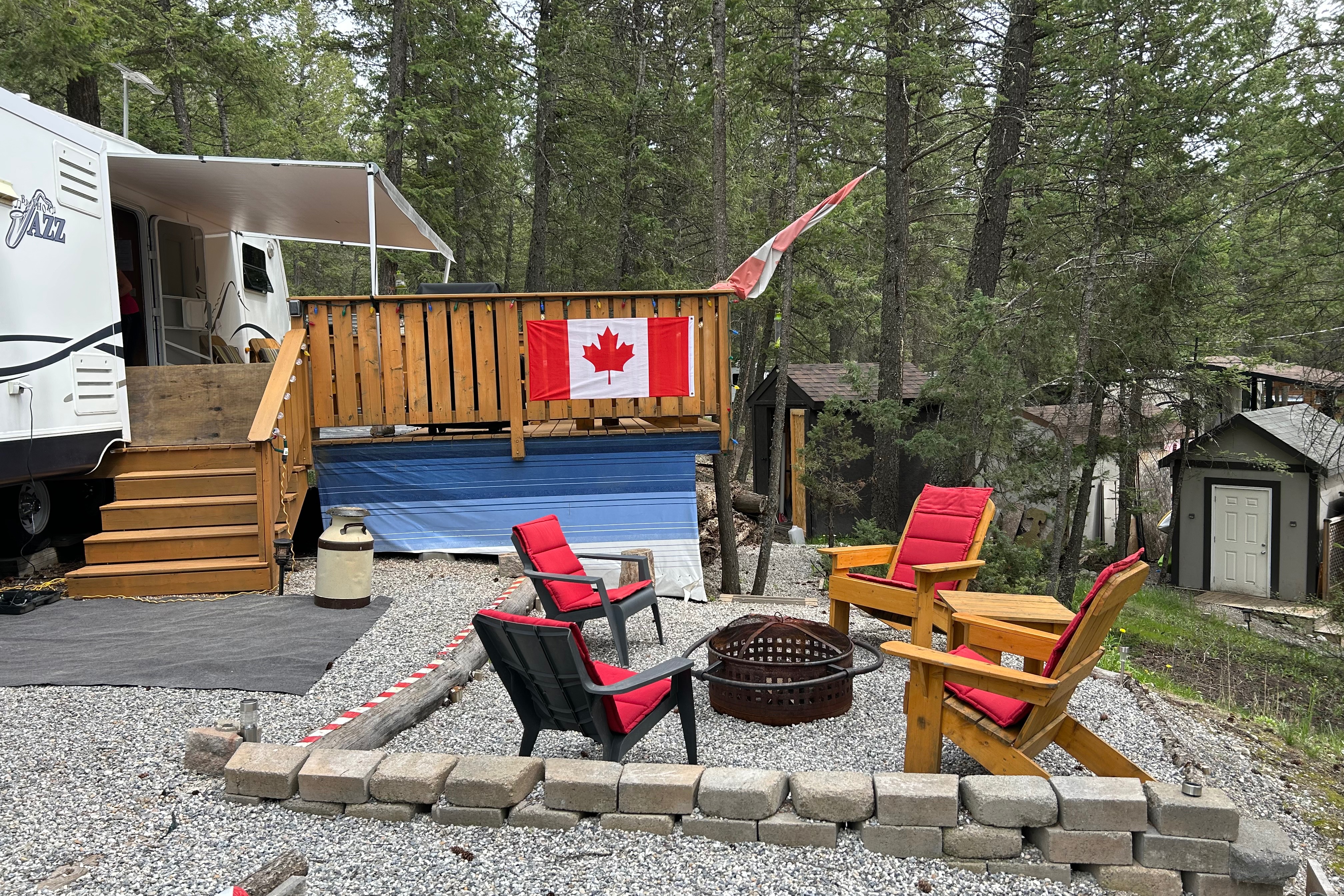 Lets Camp RV Rentals. Donald's RV Cottage