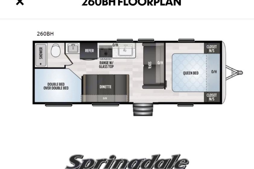 Autumn's Keystone springdale Travel Trailer w Bunks