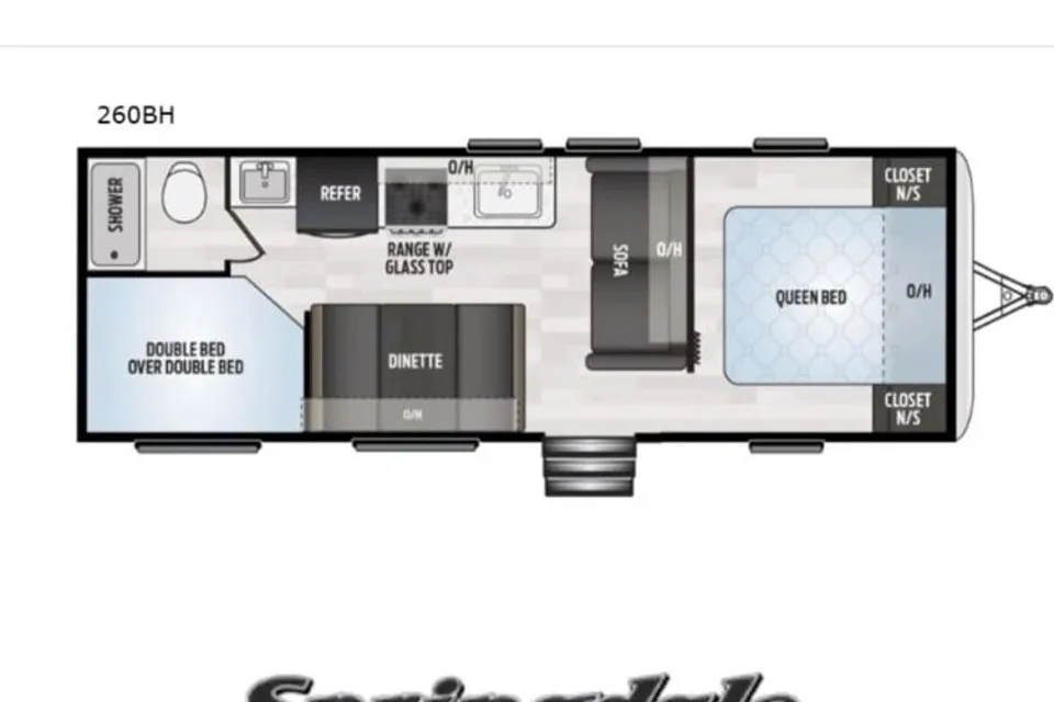 Autumn's Keystone springdale Travel Trailer w Bunks