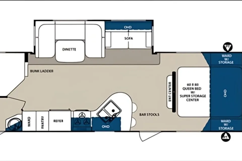 Long term or Short term rental ~2016 Forest River Travel Trailer available sleeps 10