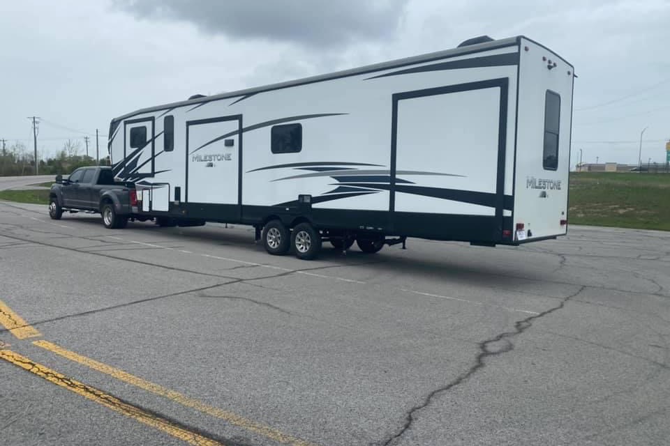 Derick's Heartland Milestone Fifth Wheel