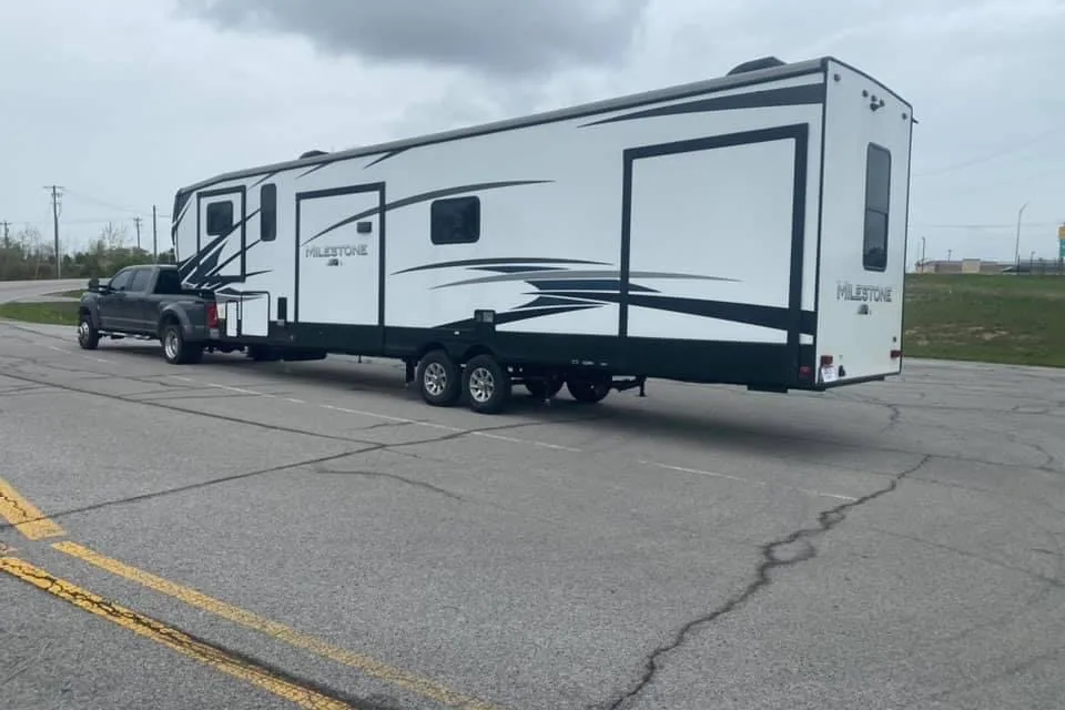 Derick's Heartland Milestone Fifth Wheel