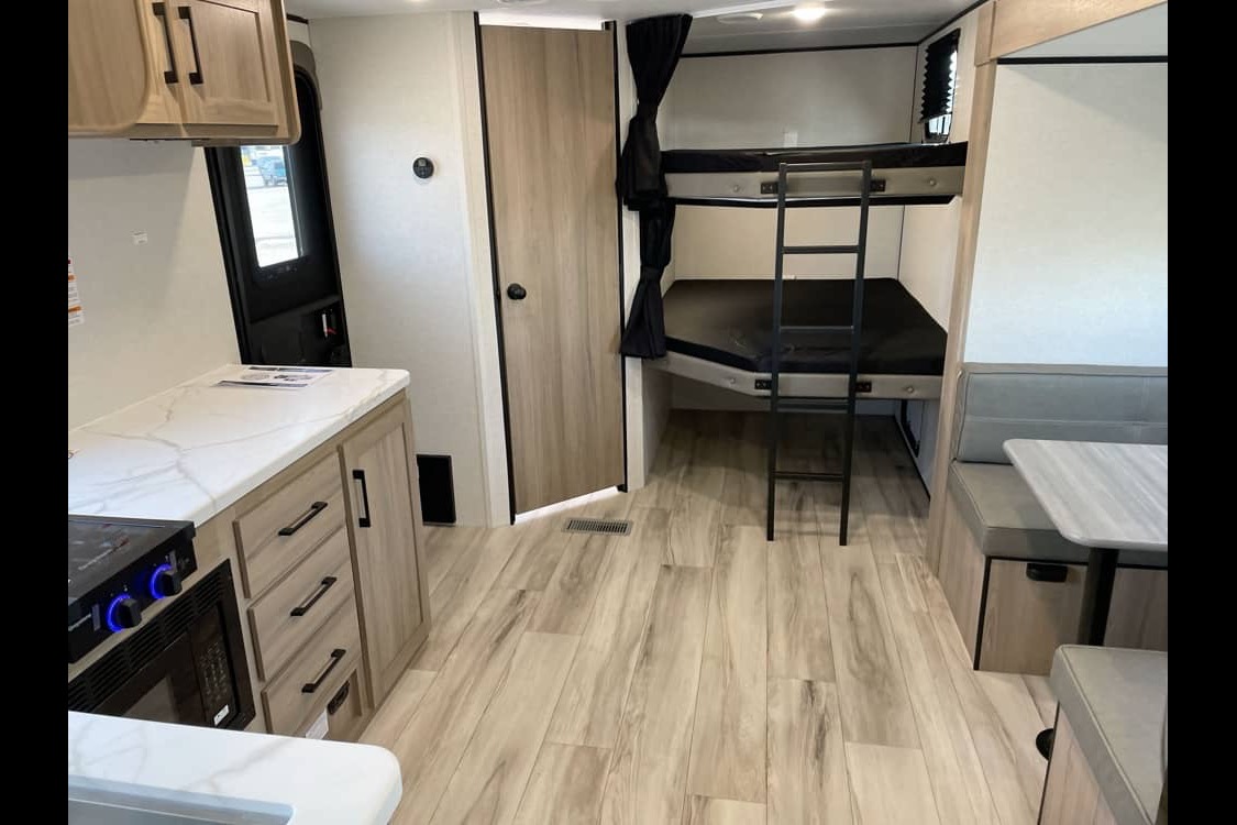The Traveler Keystone Coleman 22BX Light Travel Trailer