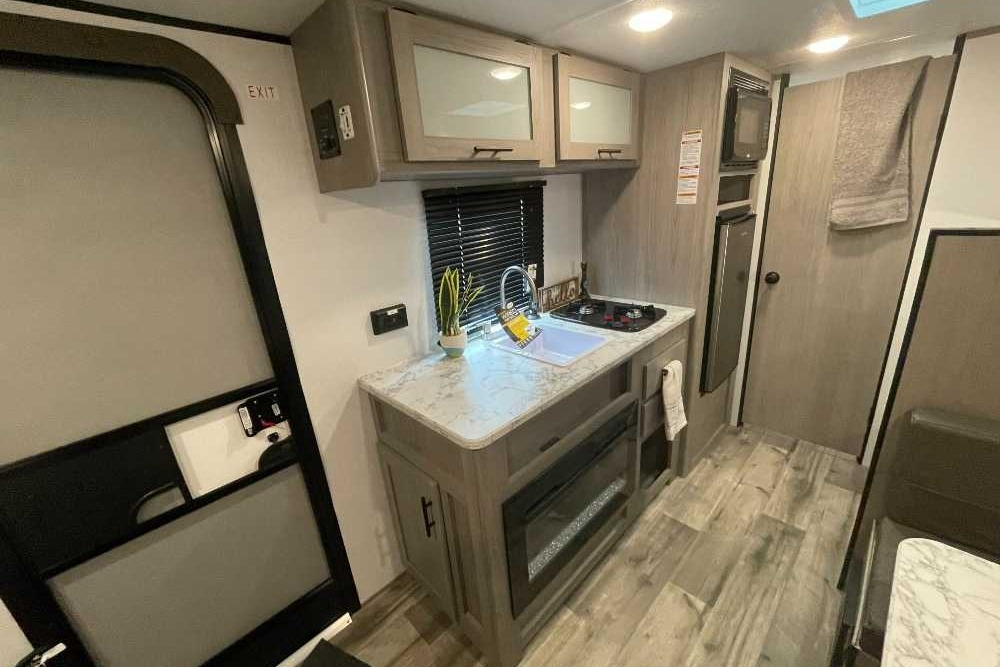 Julie's camping trailer