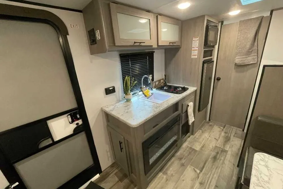 Julie's camping trailer