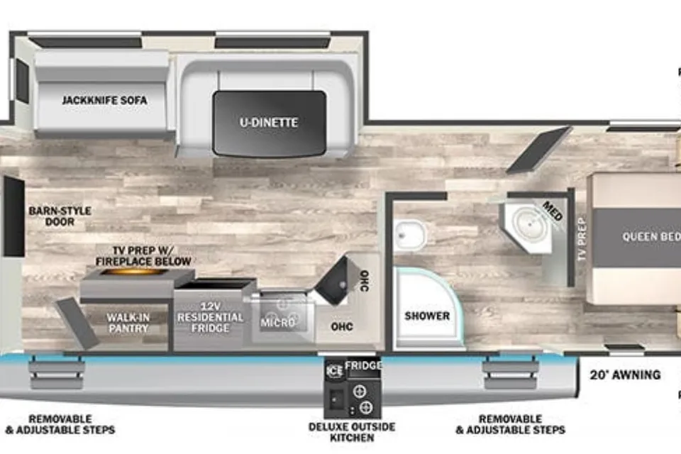 The Cozy Alpha Adventurer - Delivered & Set up for you!