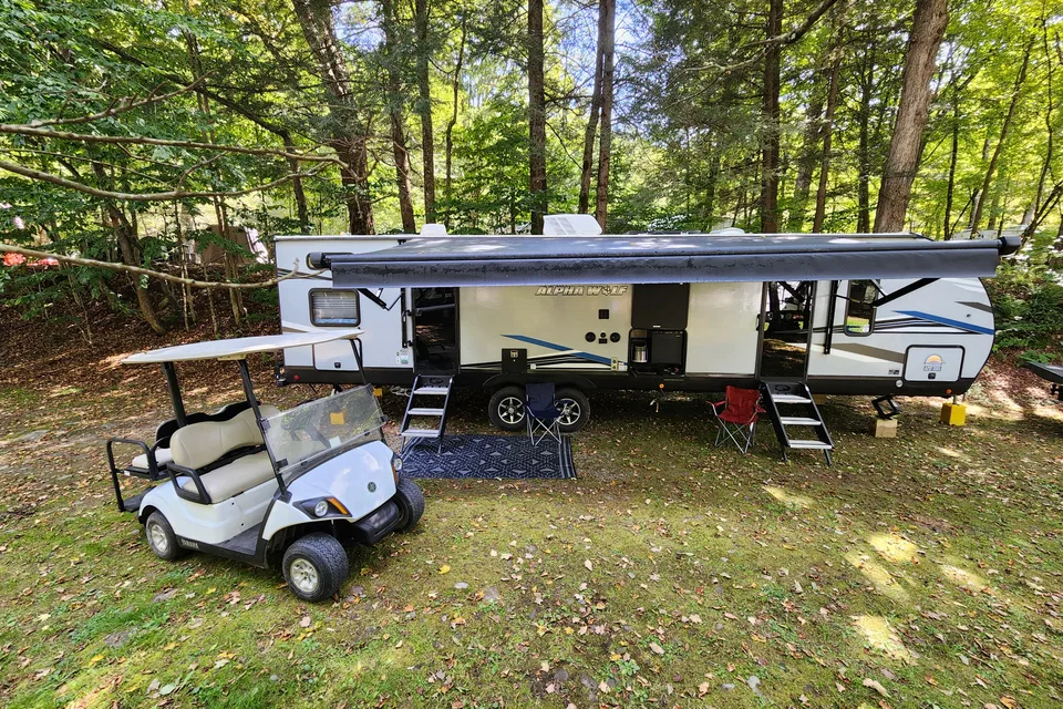 The Cozy Alpha Adventurer - Delivered & Set up for you!