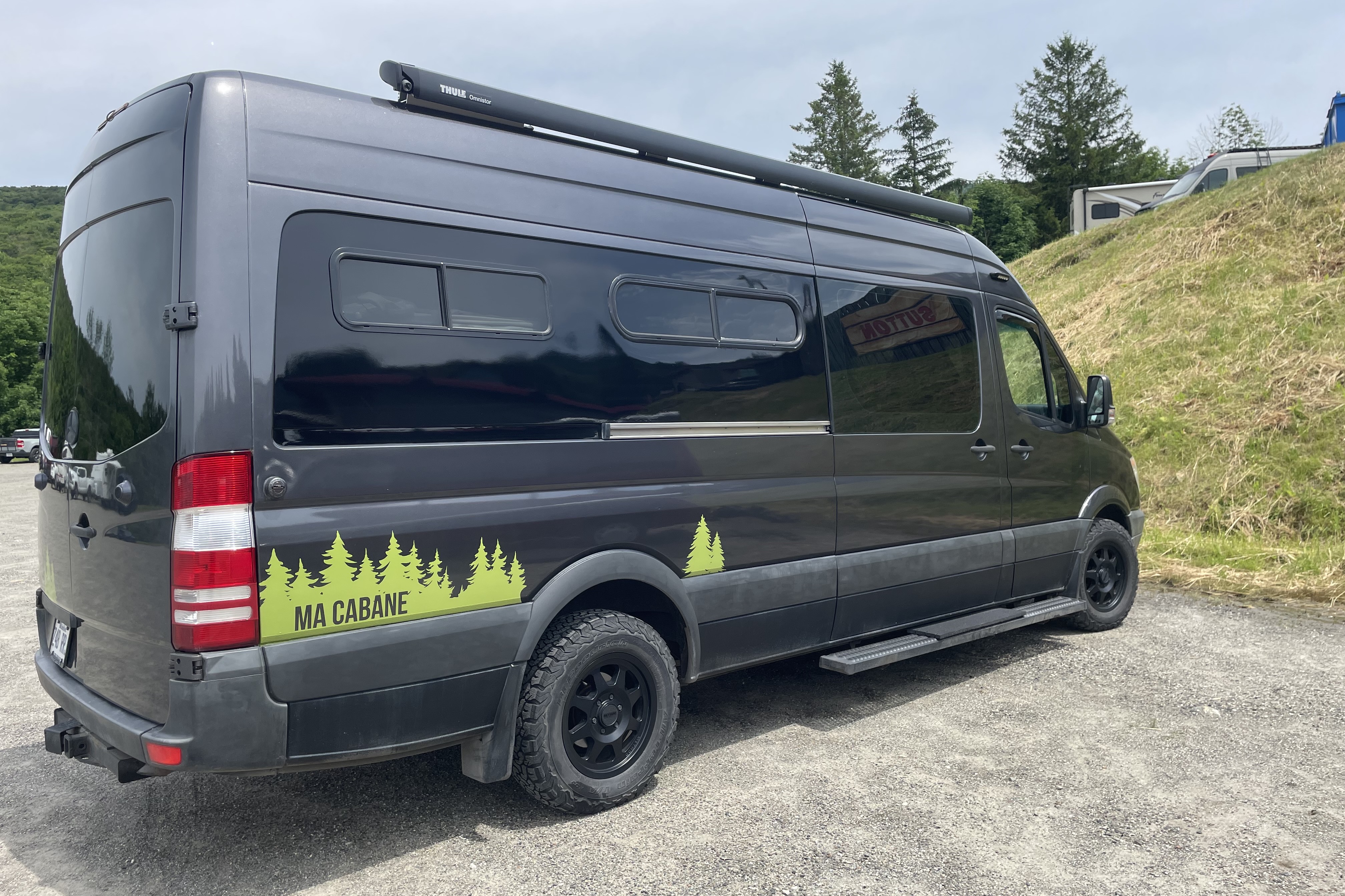 Steve's cabane  Sprinter Campervan