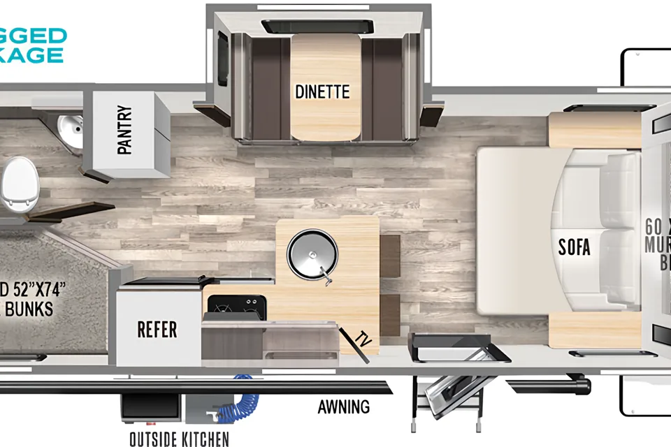 Forest River Nobo 20.3 Travel Trailer