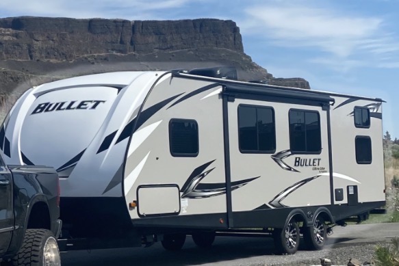 Sheyana’s Keystone Bullet Travel Trailer