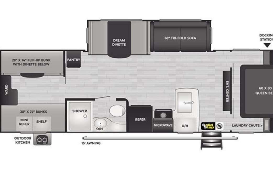Sheyana’s Keystone Bullet Travel Trailer