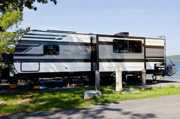Say hello to "Gracie"! Our 22 Grand Design 265BH! Located near Table Rock Lake, Branson Missouri & Lake Of The Ozarks