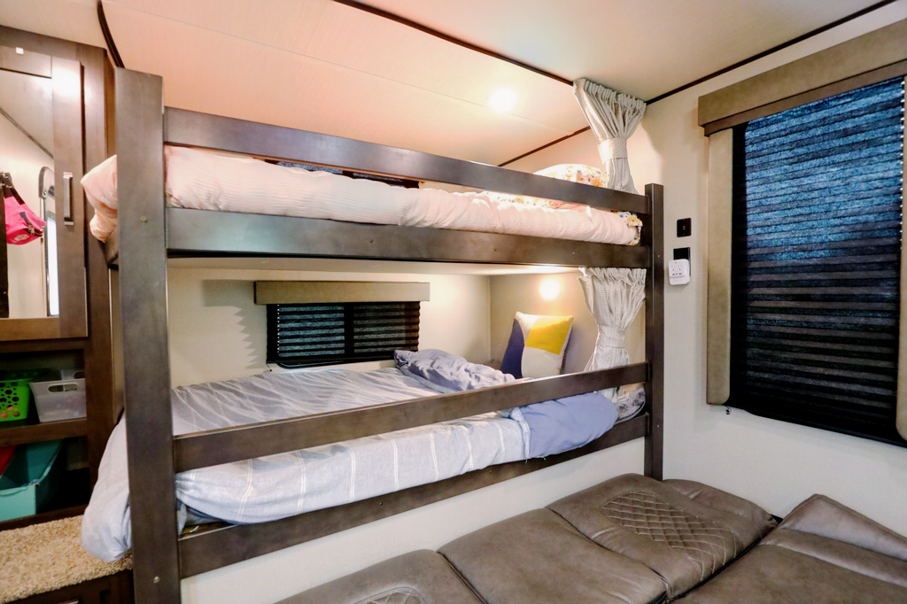 Say hello to "Gracie"! Our 22 Grand Design 265BH! Located near Table Rock Lake, Branson Missouri & Lake Of The Ozarks