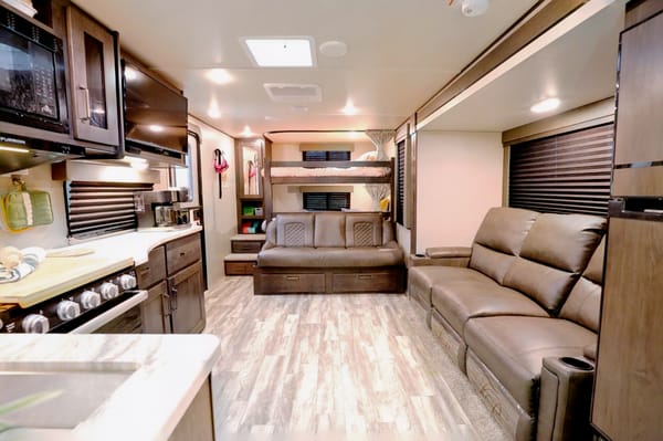 Say hello to "Gracie"! Our 22 Grand Design 265BH! Located near Table Rock Lake, Branson Missouri & Lake Of The Ozarks