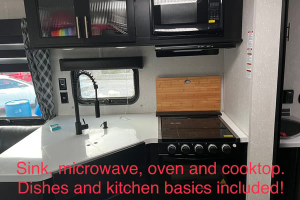 Sarah's Forest River Grey Wolf Travel Trailer