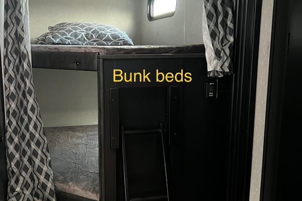 Sarah's Forest River Grey Wolf Travel Trailer