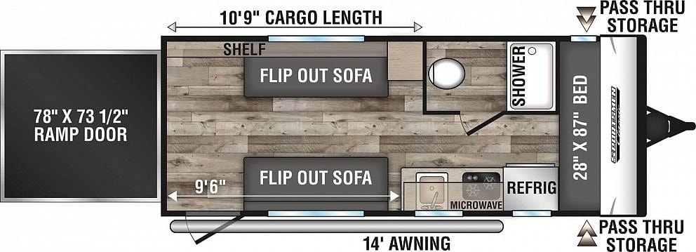 2021!! MOTORIZED FISHING BOAT! E-BIKES! MOVIE PROJECTOR! BBQs! Moe's KZ Sportsmen 190 Toyhauler