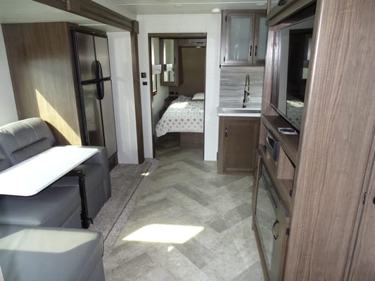 Paw Patrol pet friendly Winnebago Voyageur Travel Trailer