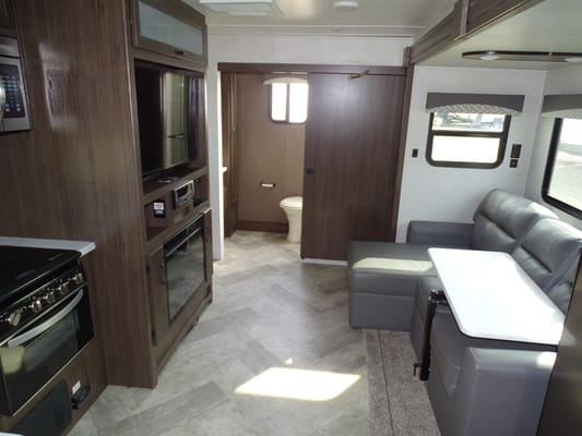Paw Patrol pet friendly Winnebago Voyageur Travel Trailer