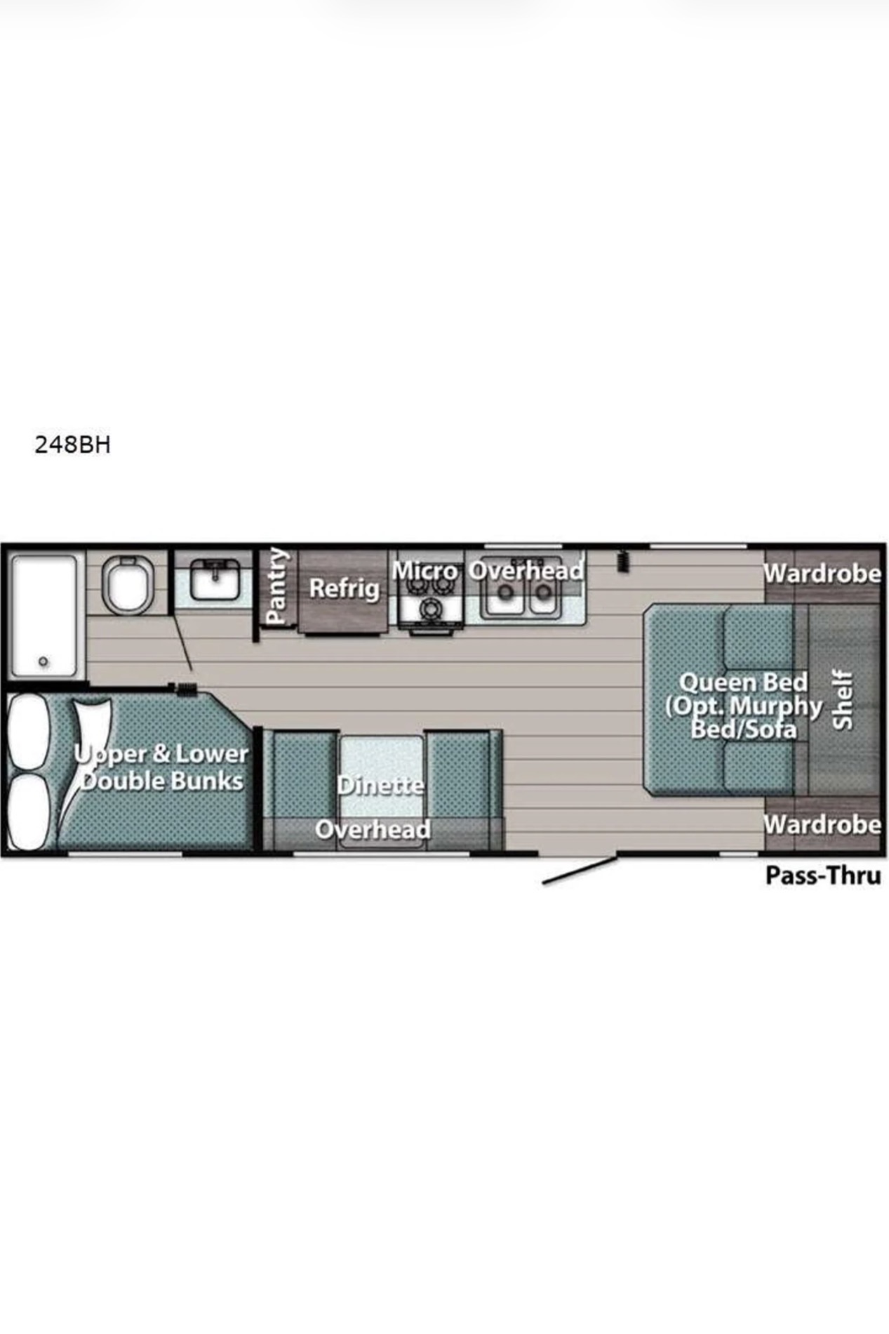 BRAND NEW RV! 2021 Gulf Stream RV Amer-Lite 24BH