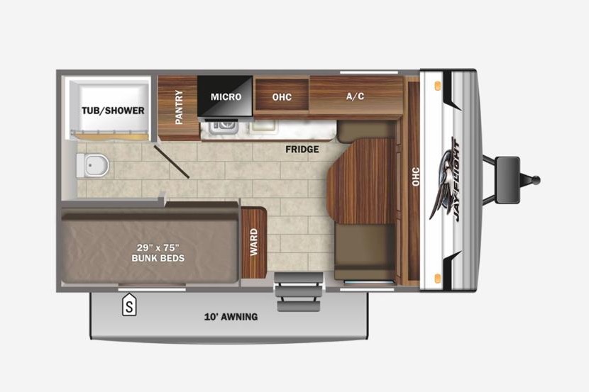 Amy's Jayco Jay Flight 154BH Travel Trailer
