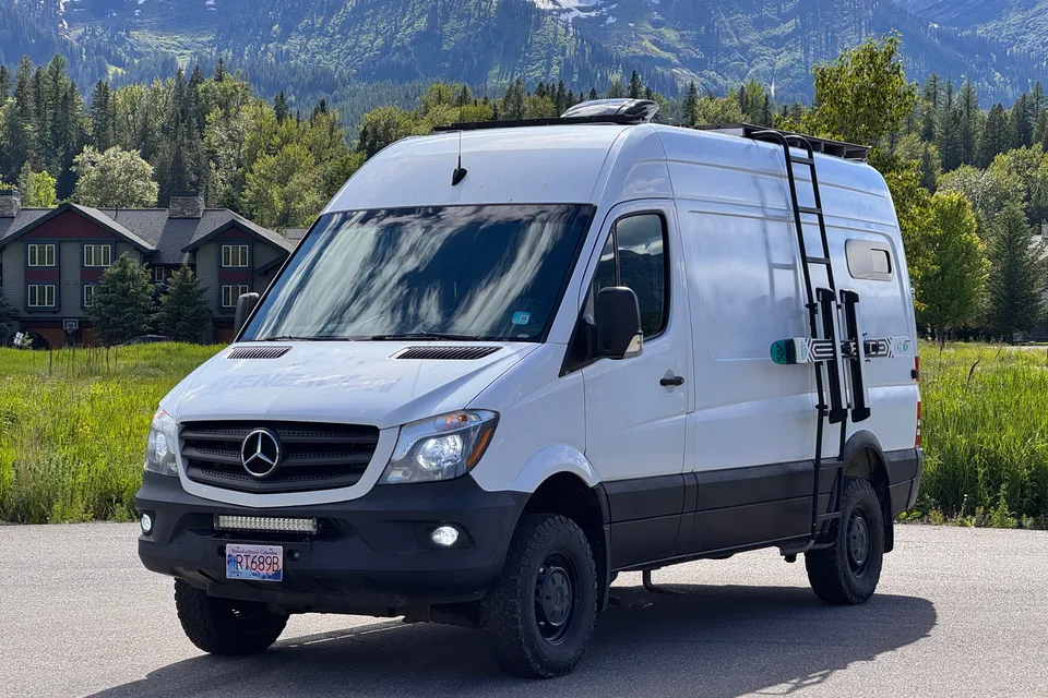The Alpine Summit Cruiser | 4x4 Sprinter with Rooftop Deck