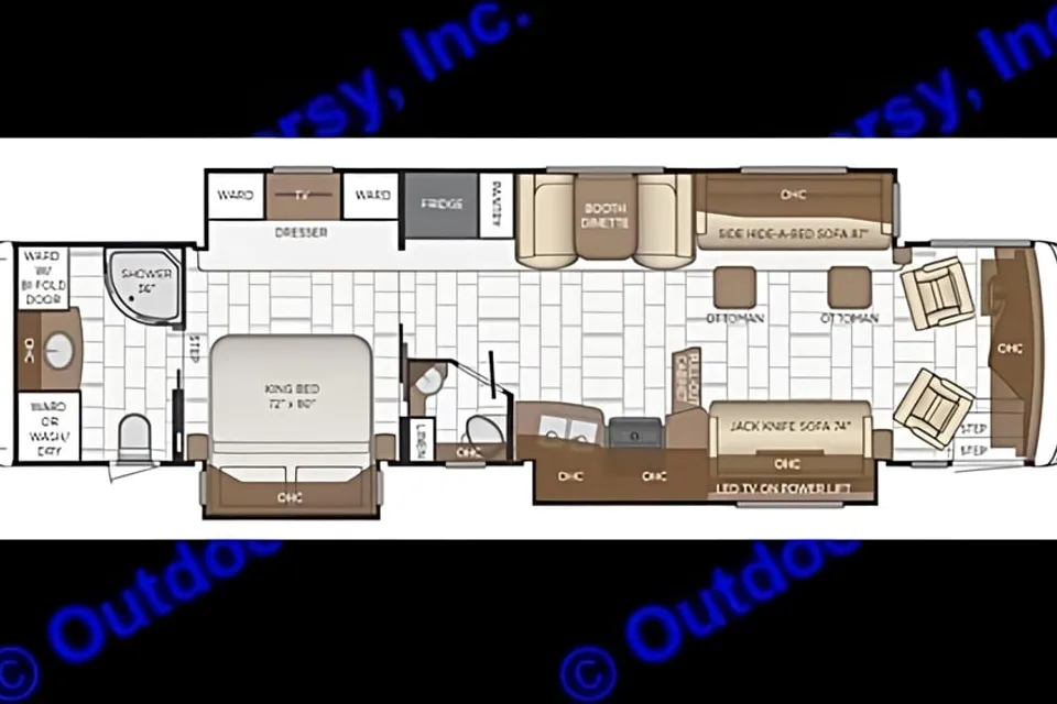WiFi - Ultra Luxurious - Diesel - King Bed - Air Ride