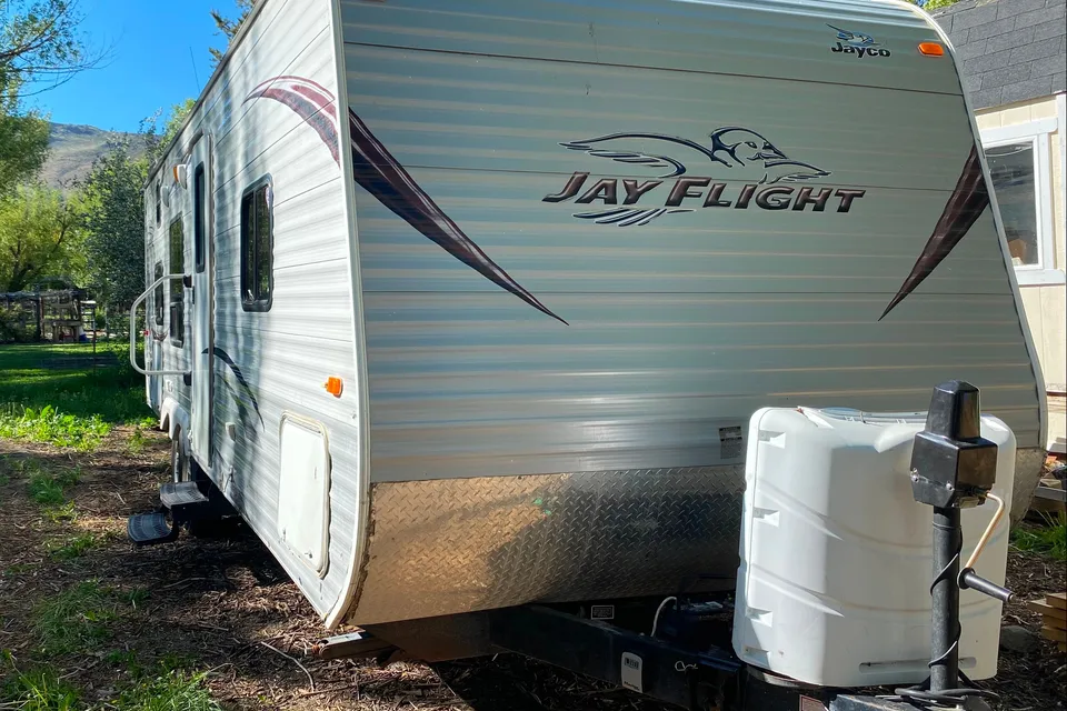 Adventures Await Bunkhouse Travel Trailer
