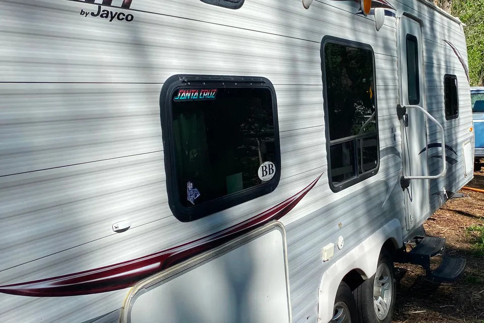 Adventures Await Bunkhouse Travel Trailer