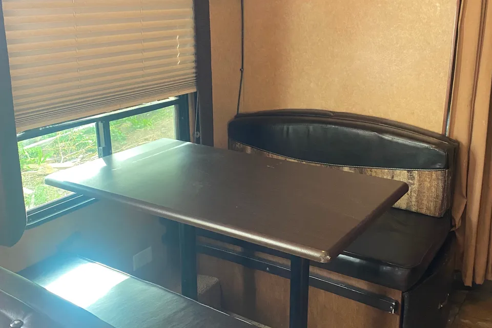 Adventures Await Bunkhouse Travel Trailer