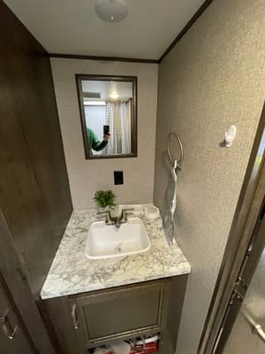 DREAM VACATION HOME ON WHEELS EVEN OFF GRID, LOW PROFILE FOR EASIER TOWING