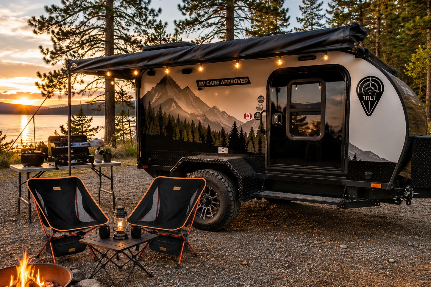 Adventure-Ready Armor 10LT Off-Road Camper | Easy Tow | Pet Friendly