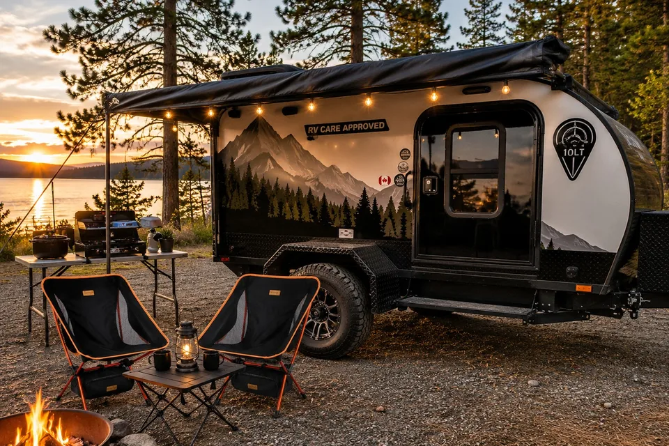 Adventure-Ready Armor 10LT Off-Road Camper | Easy Tow | Pet Friendly