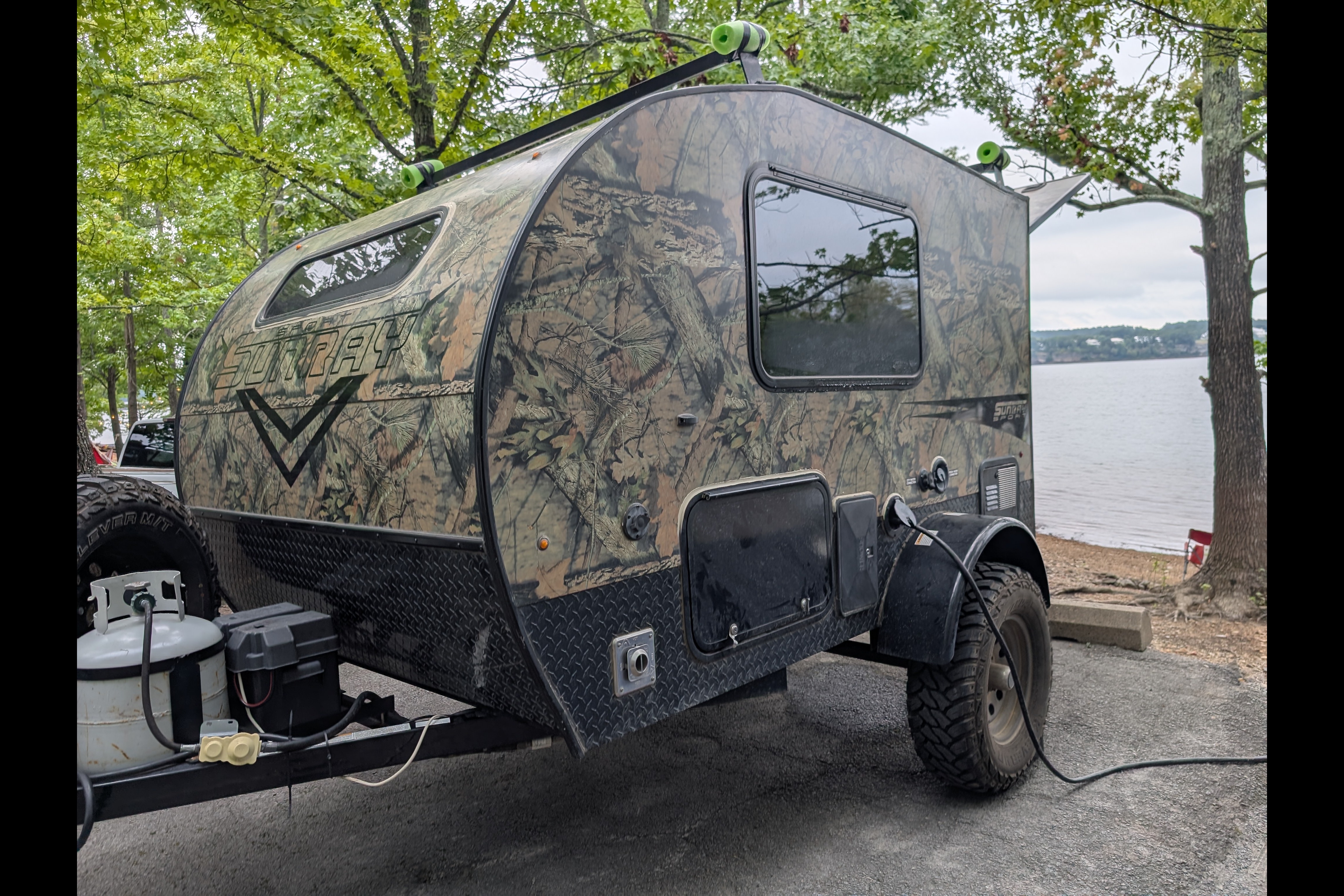 Michael's Sunset Park RV Sunray 109 Micro Trailer