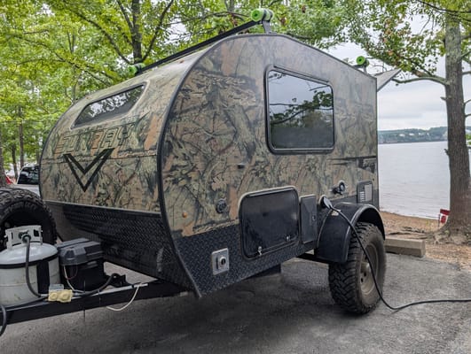 Michael's Sunset Park RV Sunray 109 Micro Trailer