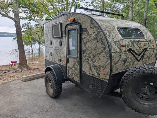 Michael's Sunset Park RV Sunray 109 Micro Trailer