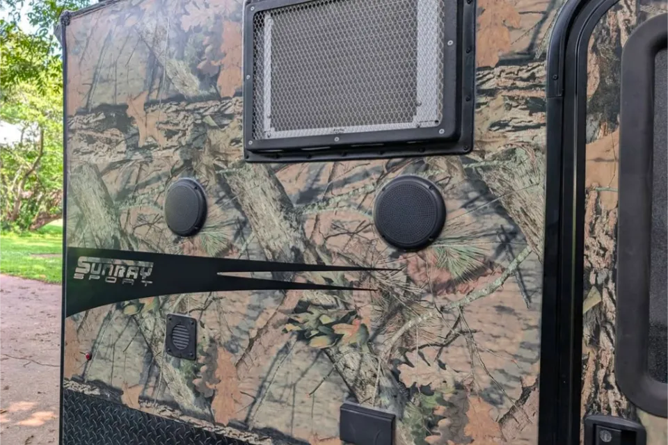 Michael's Sunset Park RV Sunray 109 Micro Trailer