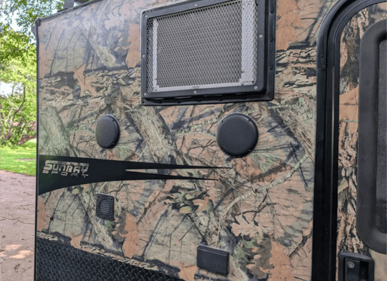 Michael's Sunset Park RV Sunray 109 Micro Trailer