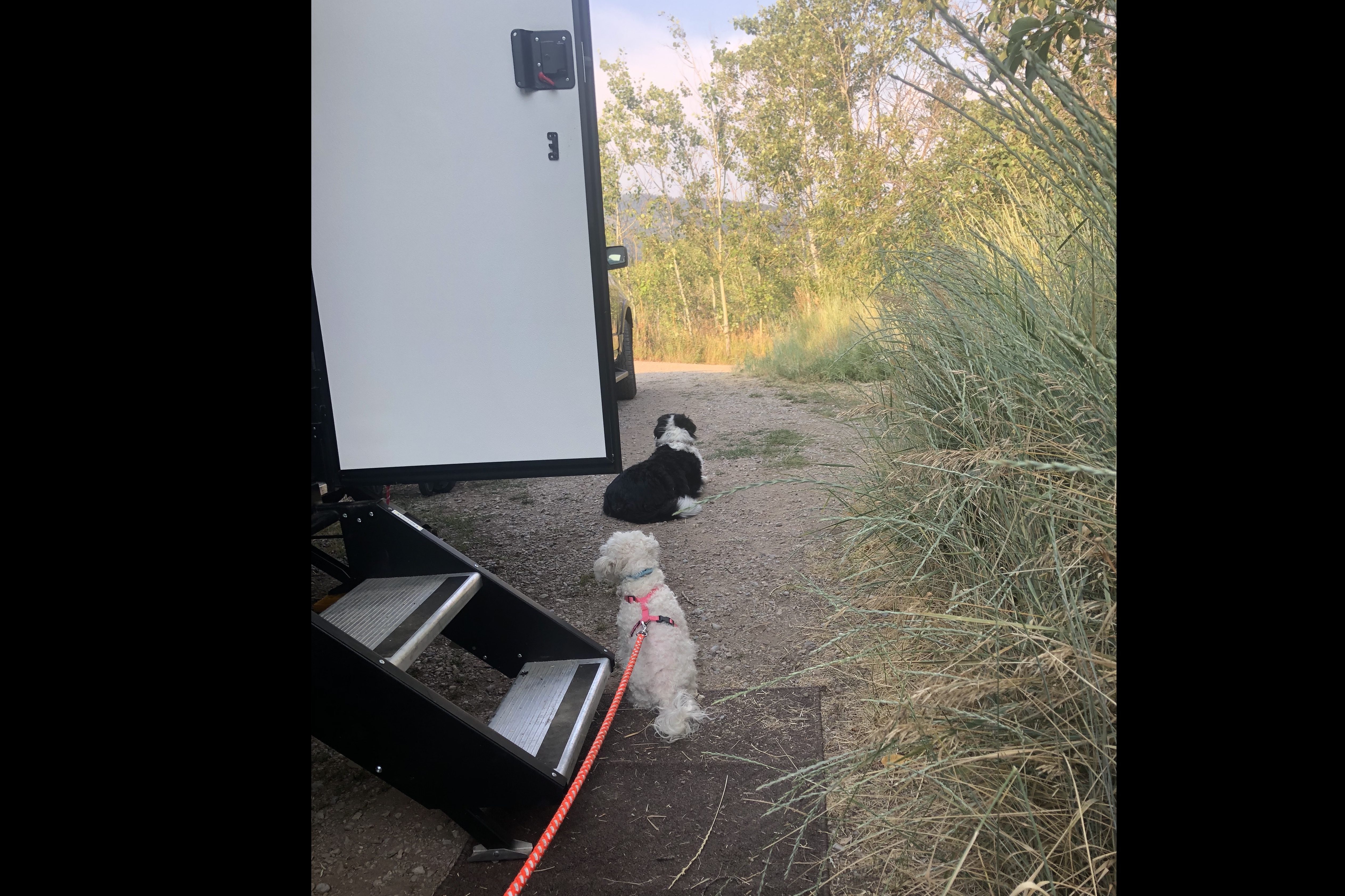 Gena’s New Horizons-Sunset Park RV Sun Lite 21TH Toy Hauler