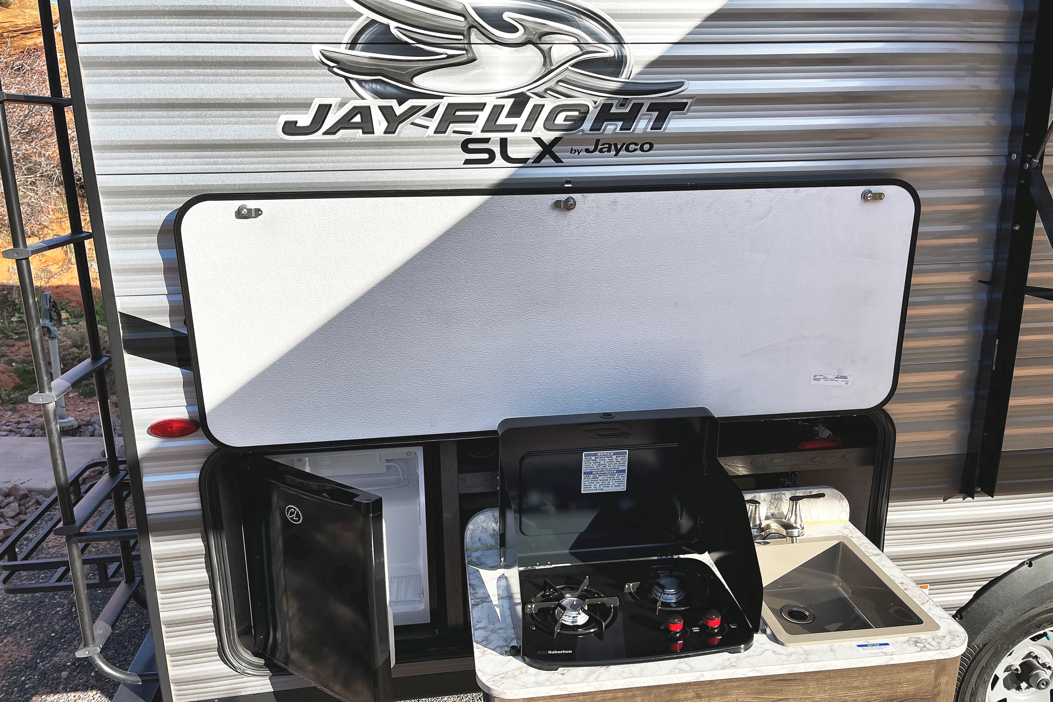 Cactus Flower Jayco Jayfeather 224BH Travel Trailer
