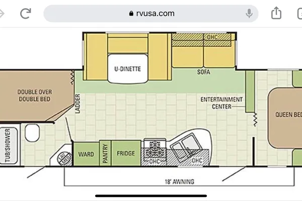 Half Ton Towable Bunkhouse