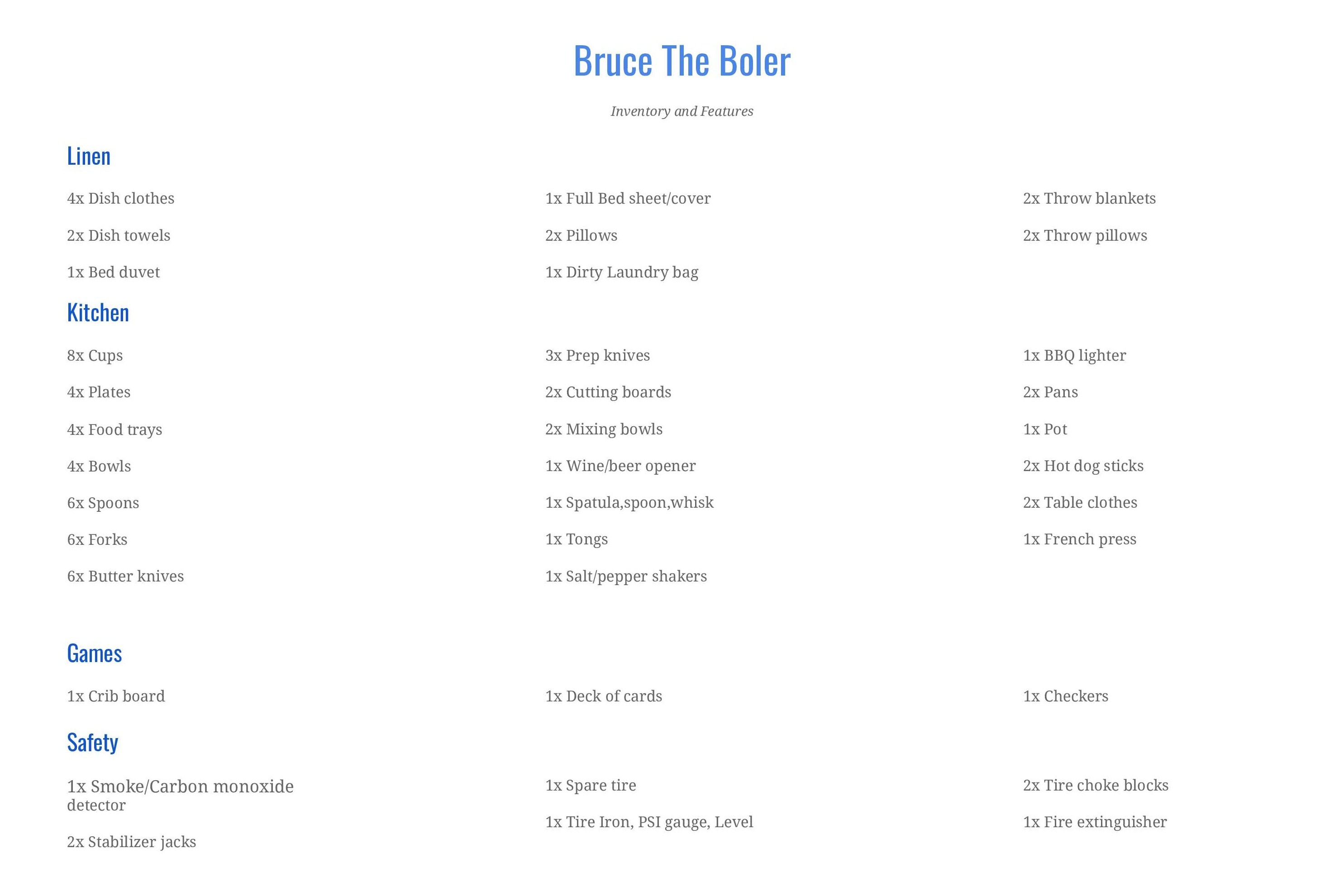 Bruce the Boler