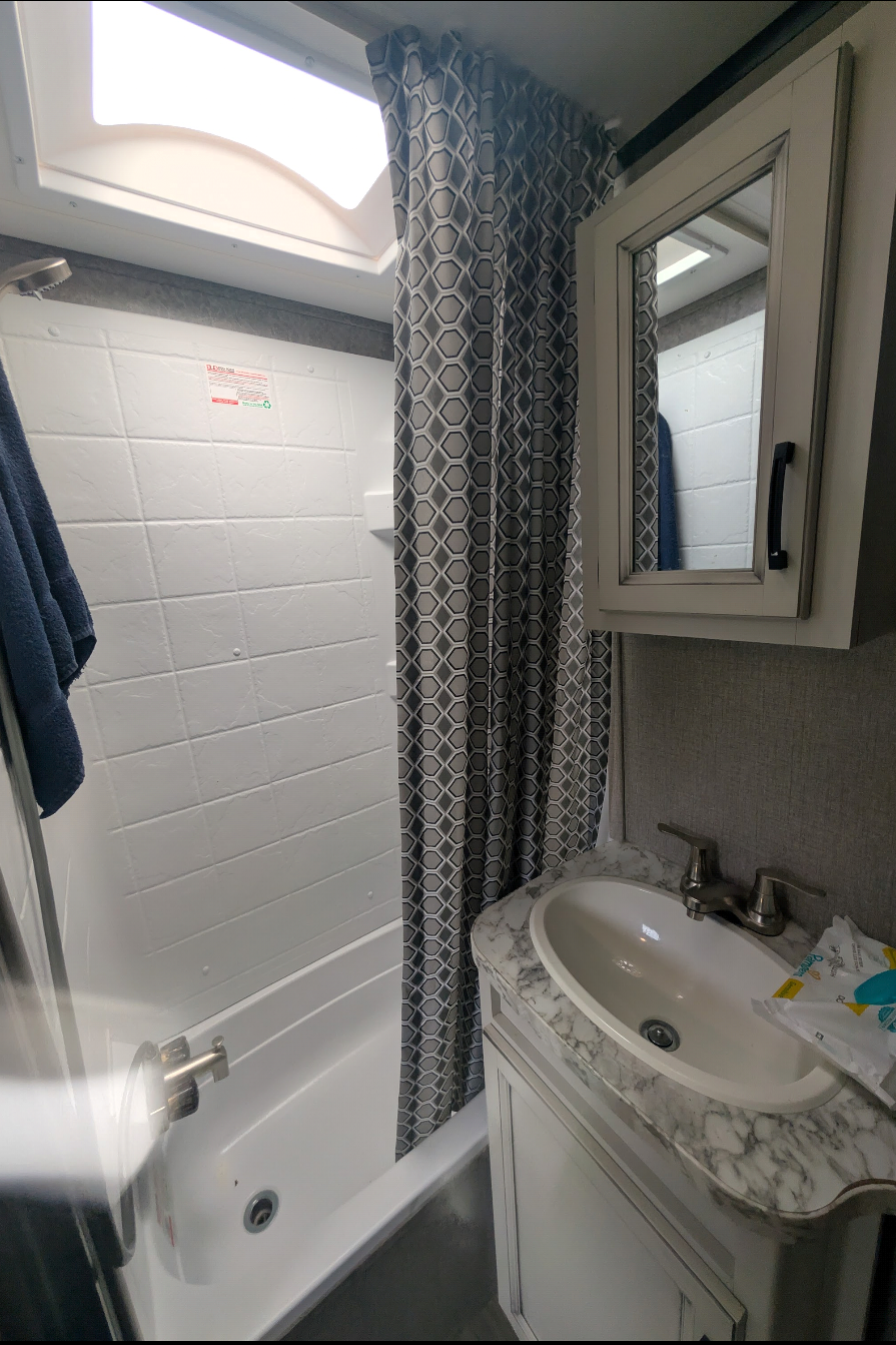 Steve's Jayco Feather light x213 Travel Trailer
