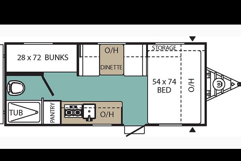 Lil’ Clipper Family Bunkhouse 