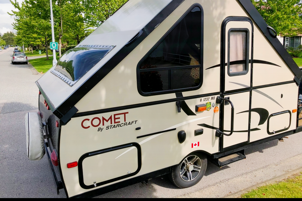 A-Frame Starcraft Comet Tent Trailer