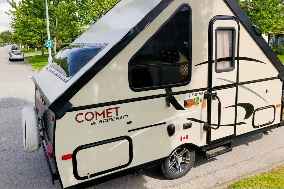A-Frame Starcraft Comet Tent Trailer