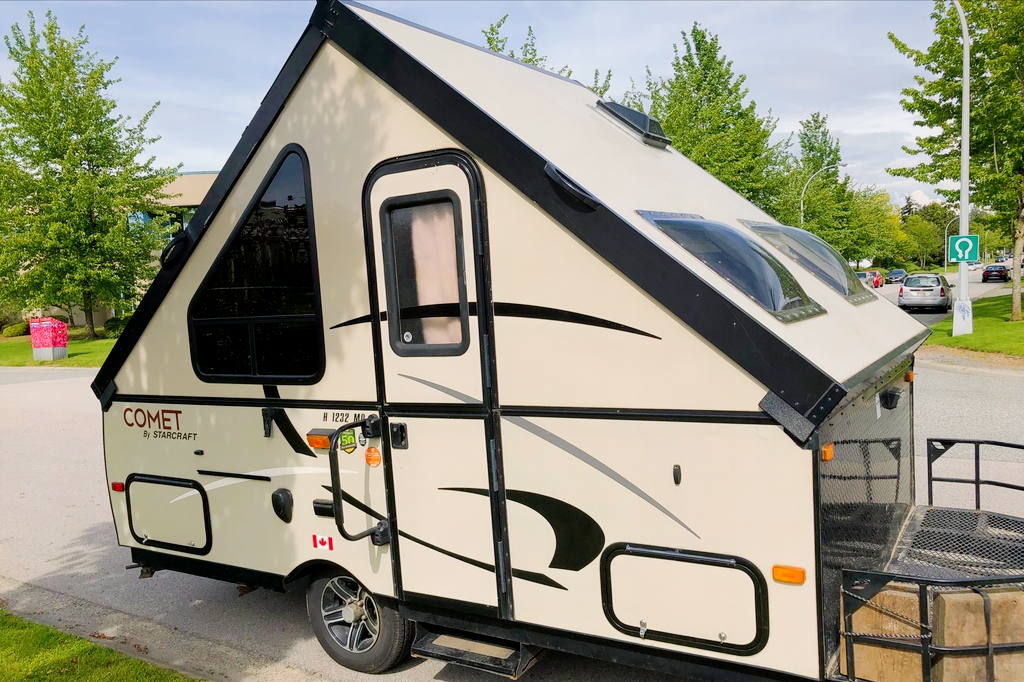 A-Frame Starcraft Comet Tent Trailer