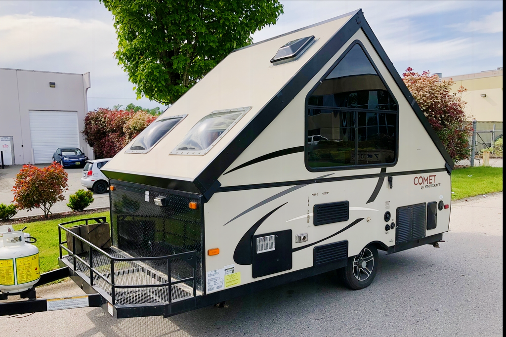 A-Frame Starcraft Comet Tent Trailer