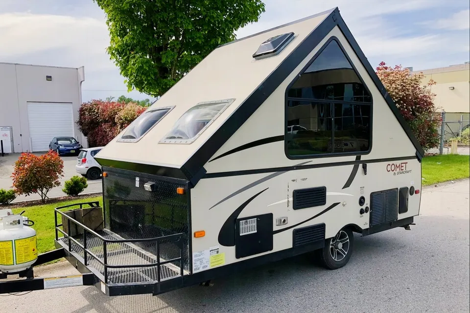 A-Frame Starcraft Comet Tent Trailer