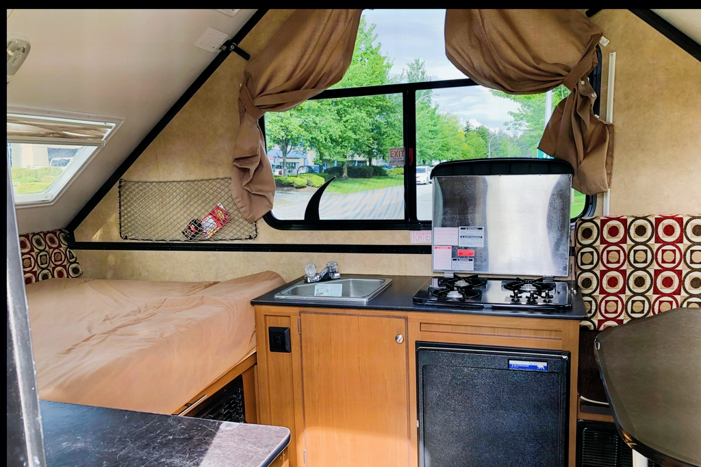 A-Frame Starcraft Comet Tent Trailer